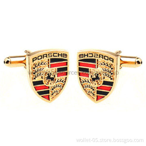 Hot Sale and Individualized Jewellery Cufflink with Logo, Made of Stainless Steel